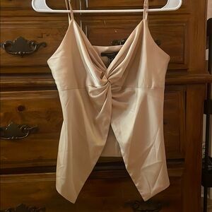 Elegant Cream Women's Top